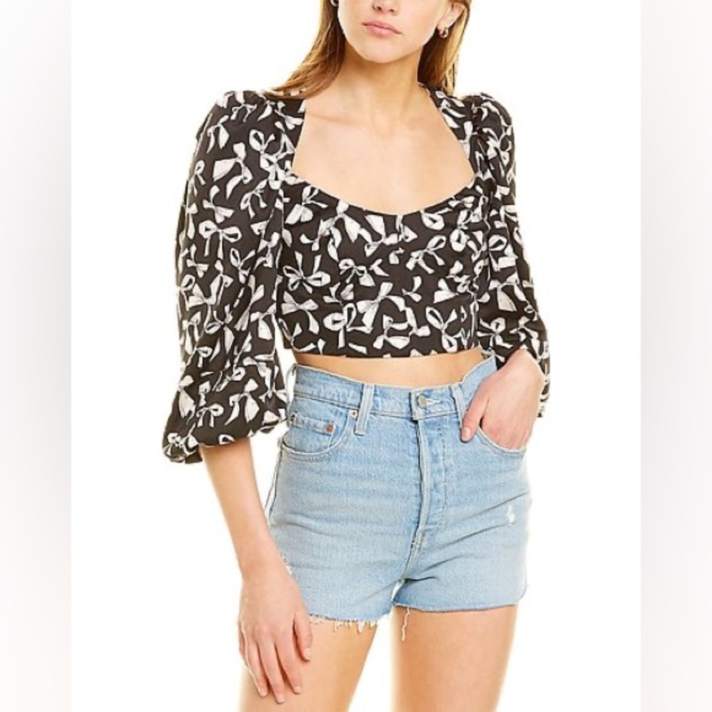 For Love and Lemons Lark Crop Top